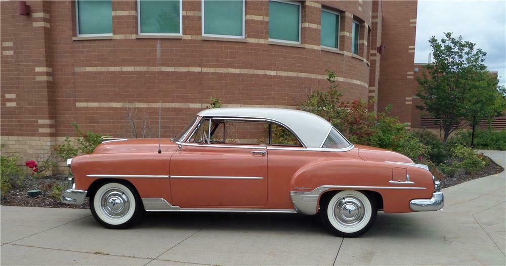 1952 CHEVROLET DELUXE 2 DOOR HARDTOP Side Profile 161644
