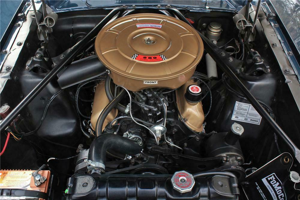 1965 FORD MUSTANG CONVERTIBLE - Engine - 161653