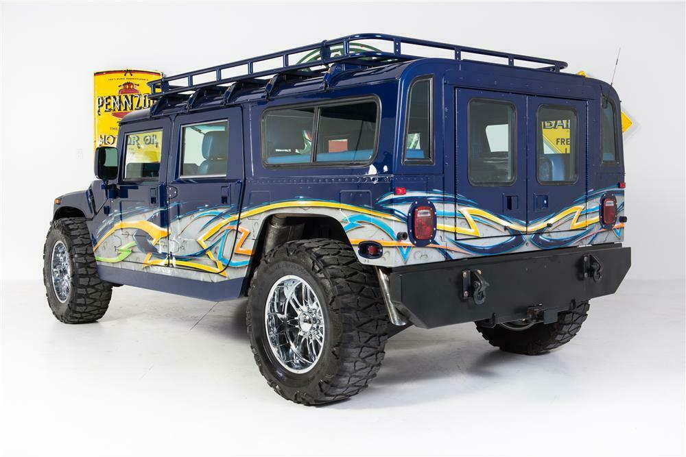 1996 AM GENERAL HUMMER H1 CUSTOM 4 DOOR - Rear 3/4 - 161784