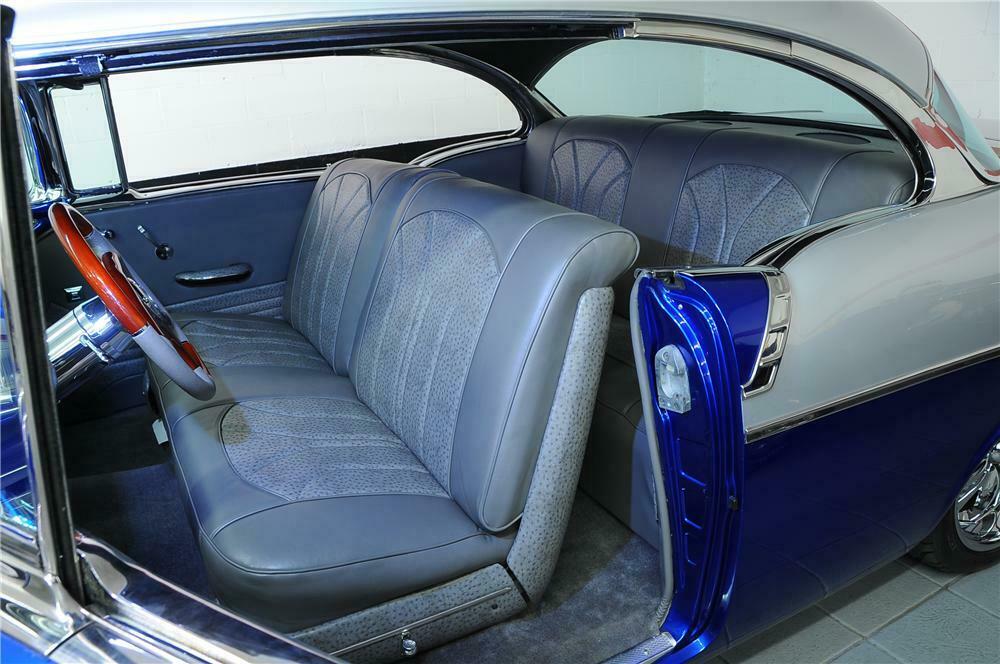 1956 CHEVROLET BEL AIR CUSTOM 2 DOOR HARDTOP - Interior - 161800