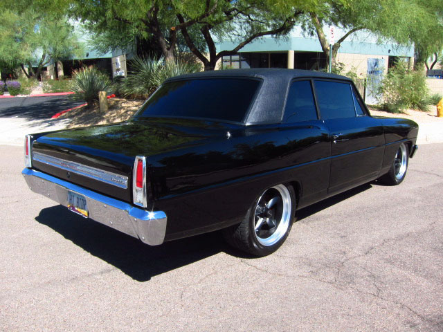 1967 CHEVROLET NOVA CUSTOM 2 DOOR - Rear 3/4 - 161822