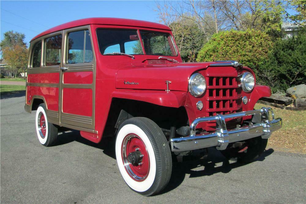 1956 WILLYS JEEP WAGON Front 3/4 161832