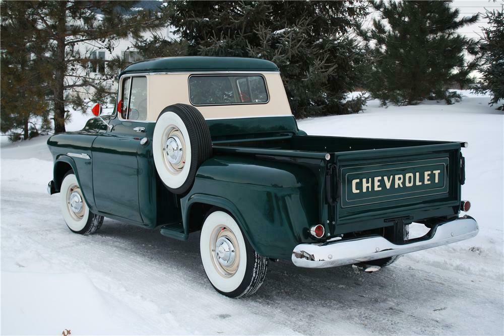 1955 CHEVROLET 3100 PICKUP - Rear 3/4 - 161854