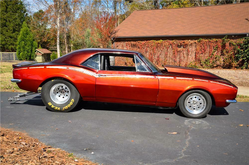 1967 CHEVROLET CAMARO Z/28 CUSTOM DRAG CAR - Side Profile - 161868