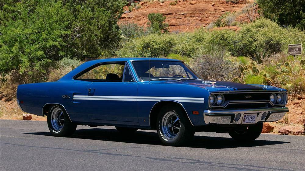 1970 PLYMOUTH GTX 2 DOOR HARDTOP - Front 3/4 - 161878