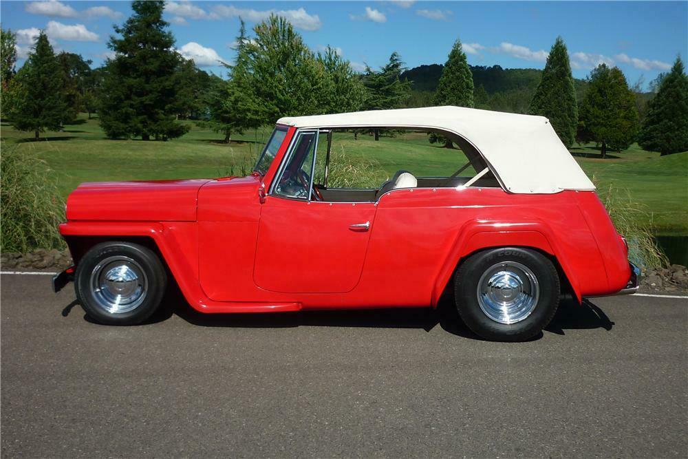 1949 WILLYS JEEPSTER CUSTOM CONVERTIBLE - Side Profile - 161917