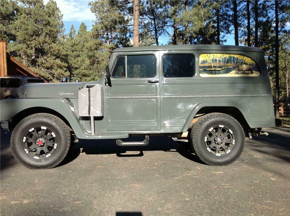 1960 WILLYS CUSTOM STATION WAGON Side Profile 161981