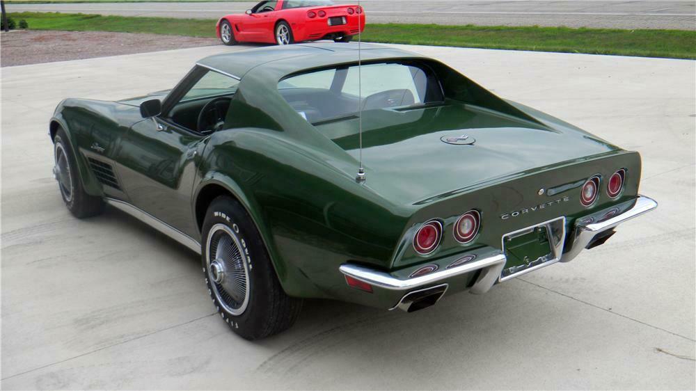 1970 CHEVROLET CORVETTE 2 DOOR COUPE - Rear 3/4 - 161990