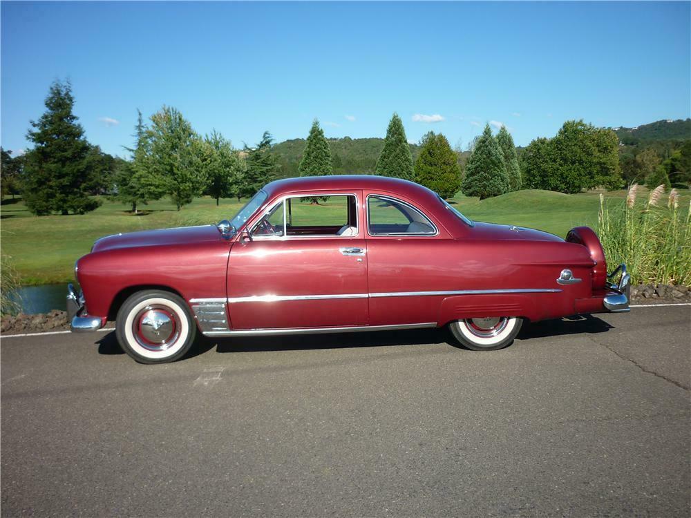 1949 FORD CLUB 2 DOOR COUPE - Side Profile - 162011
