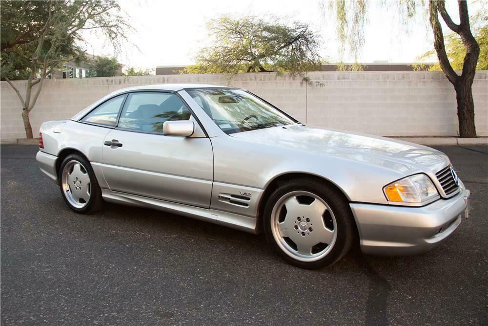 1997 MERCEDES-BENZ SL600 CONVERTIBLE - Front 3/4 - 162185