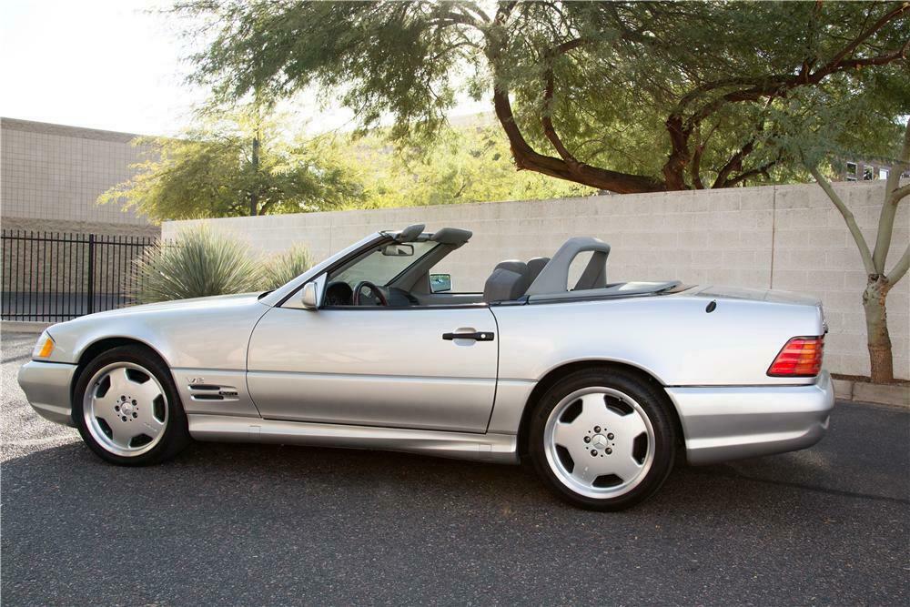 1997 MERCEDES-BENZ SL600 CONVERTIBLE - Side Profile - 162185
