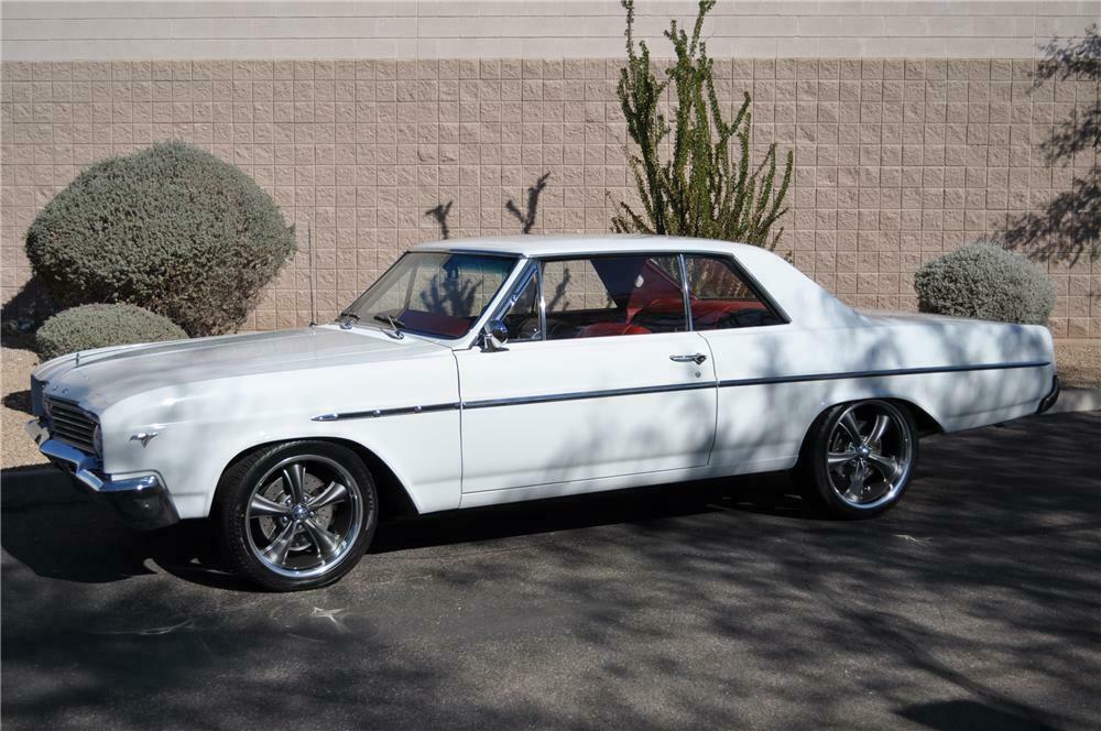 1965 BUICK SKYLARK GS CUSTOM 2 DOOR COUPE - Side Profile - 162244