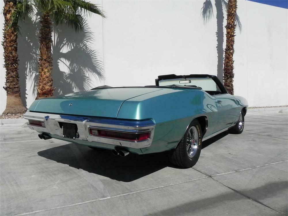 1970 PONTIAC GTO CONVERTIBLE - Rear 3/4 - 162251