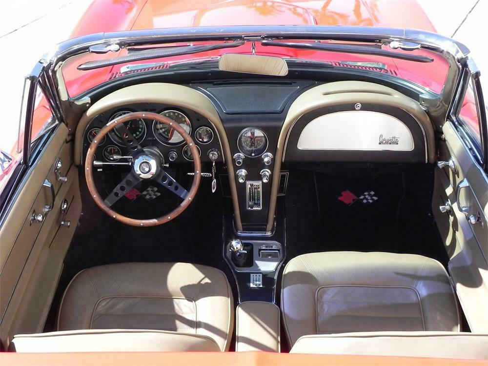 1966 CHEVROLET CORVETTE CUSTOM CONVERTIBLE - Interior - 162254