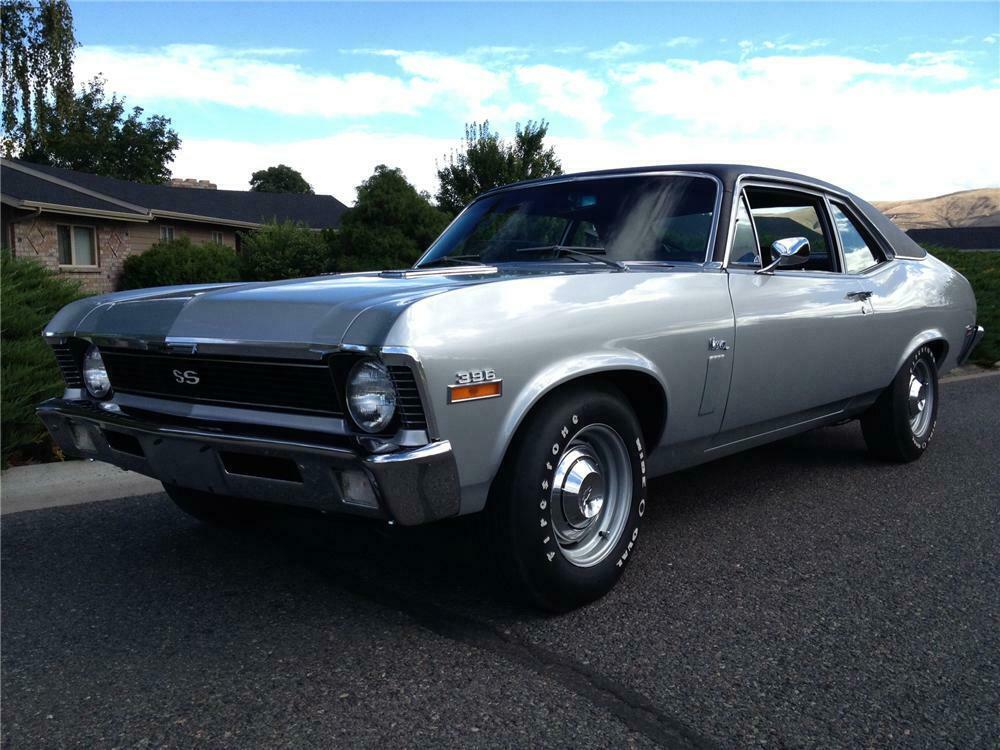 1970 CHEVROLET NOVA SS 2 DOOR COUPE - Front 3/4 - 162276