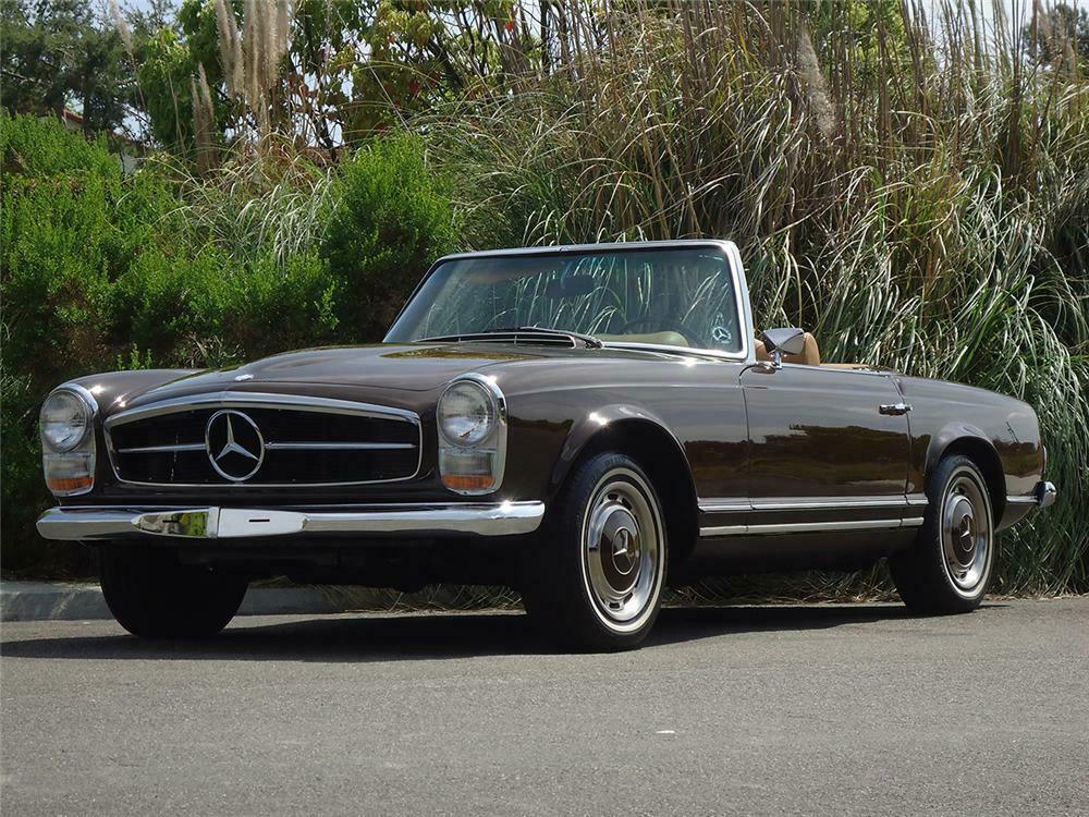 1969 MERCEDES-BENZ 280SL CONVERTIBLE - Front 3/4 - 162302