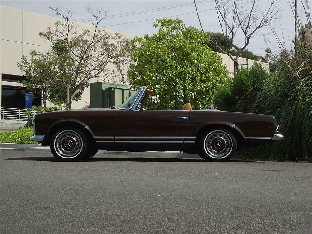 1969 MERCEDES-BENZ 280SL CONVERTIBLE - Side Profile - 162302