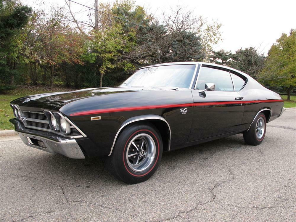 1969 CHEVROLET CHEVELLE SS 396 2 DOOR COUPE - Front 3/4 - 162322