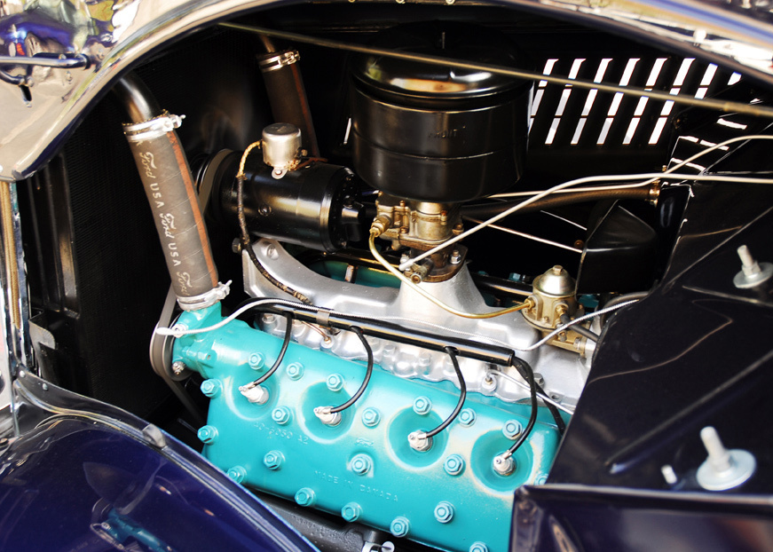 1935 FORD 3 WINDOW COUPE - Engine - 162339