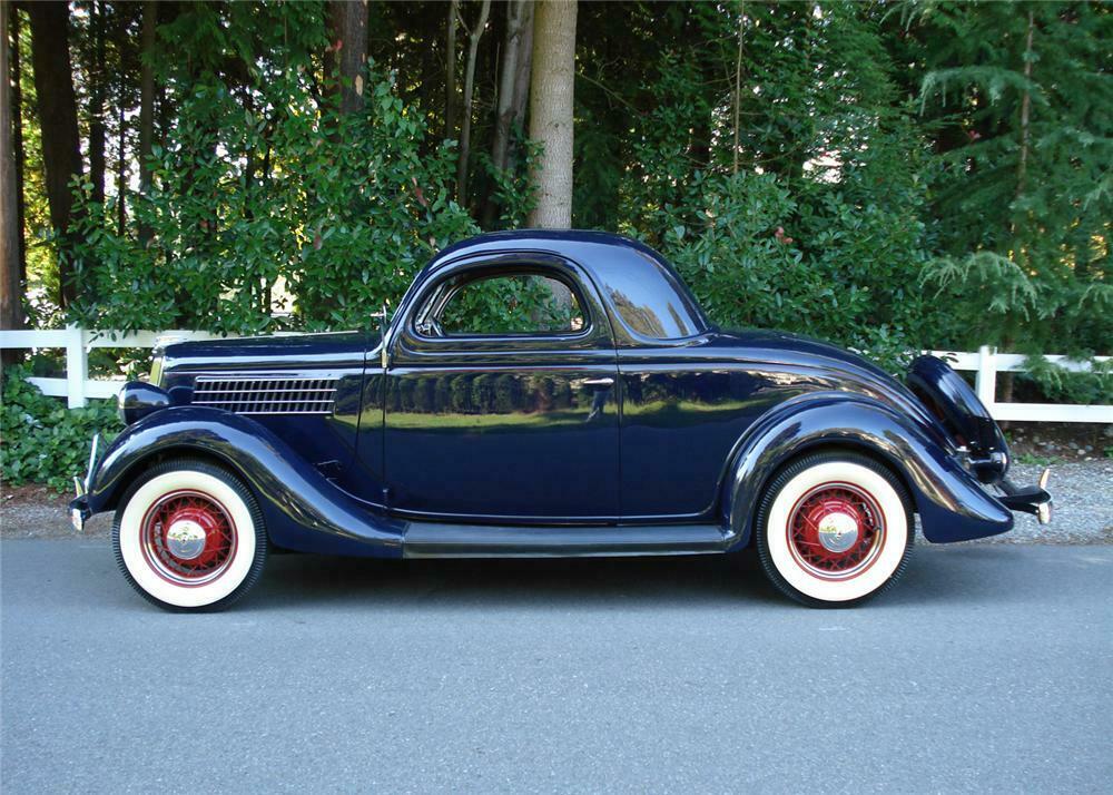 1935 FORD 3 WINDOW COUPE - Side Profile - 162339