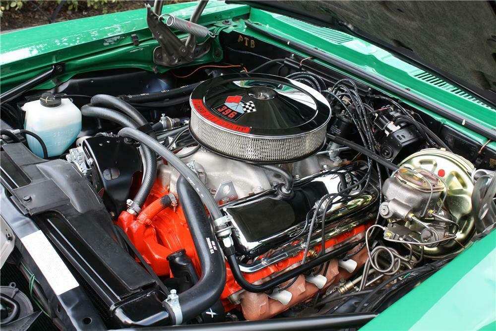 1969 CHEVROLET CAMARO RS/SS CONVERTIBLE - Engine - 162360
