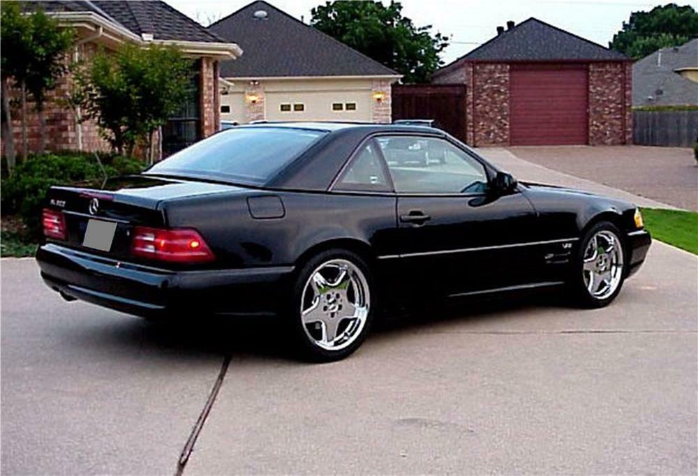 1995 MERCEDES-BENZ SL600 CONVERTIBLE - Rear 3/4 - 162365