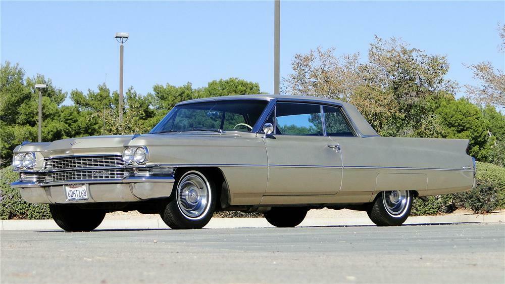 1963 CADILLAC COUPE DE VILLE 2 DOOR HARDTOP - Front 3/4 - 162396