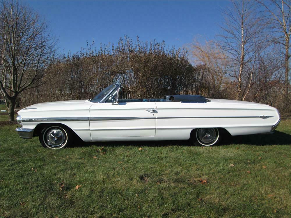 1964 FORD GALAXIE 500 XL CONVERTIBLE - Side Profile - 162406