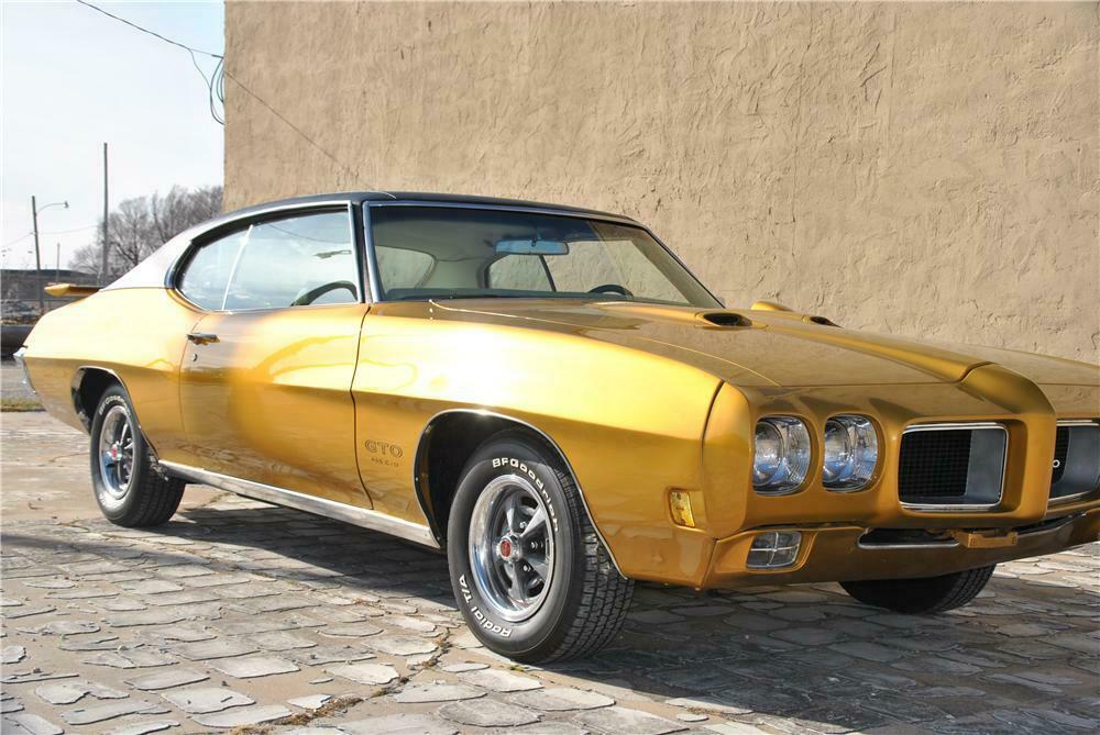 1970 PONTIAC GTO 2 DOOR COUPE - Front 3/4 - 162434