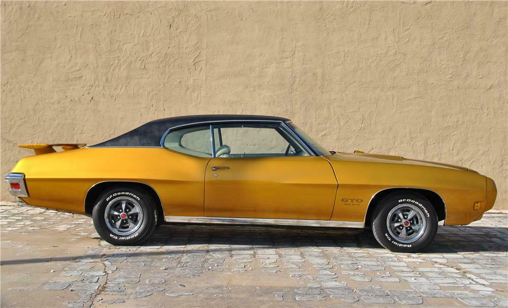 1970 PONTIAC GTO 2 DOOR COUPE - Side Profile - 162434