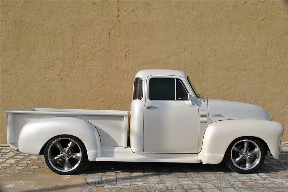 1954 CHEVROLET 3100 CUSTOM 5 WINDOW PICKUP - Side Profile - 162435