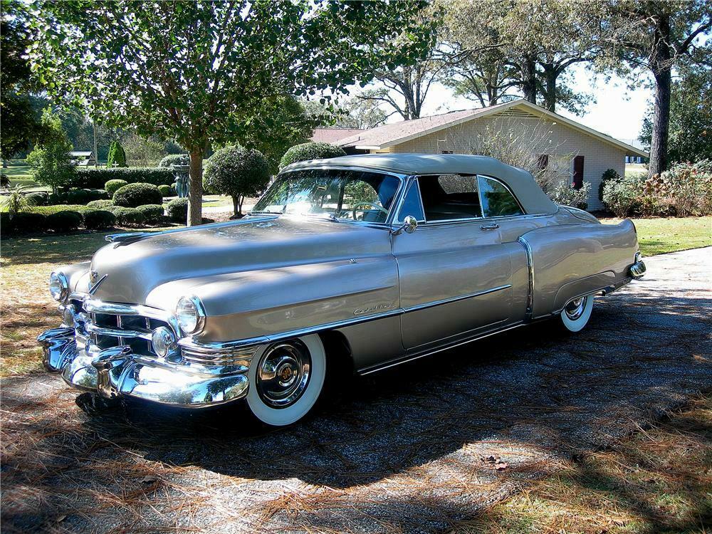 1950 CADILLAC SERIES 62 CONVERTIBLE - Front 3/4 - 162438