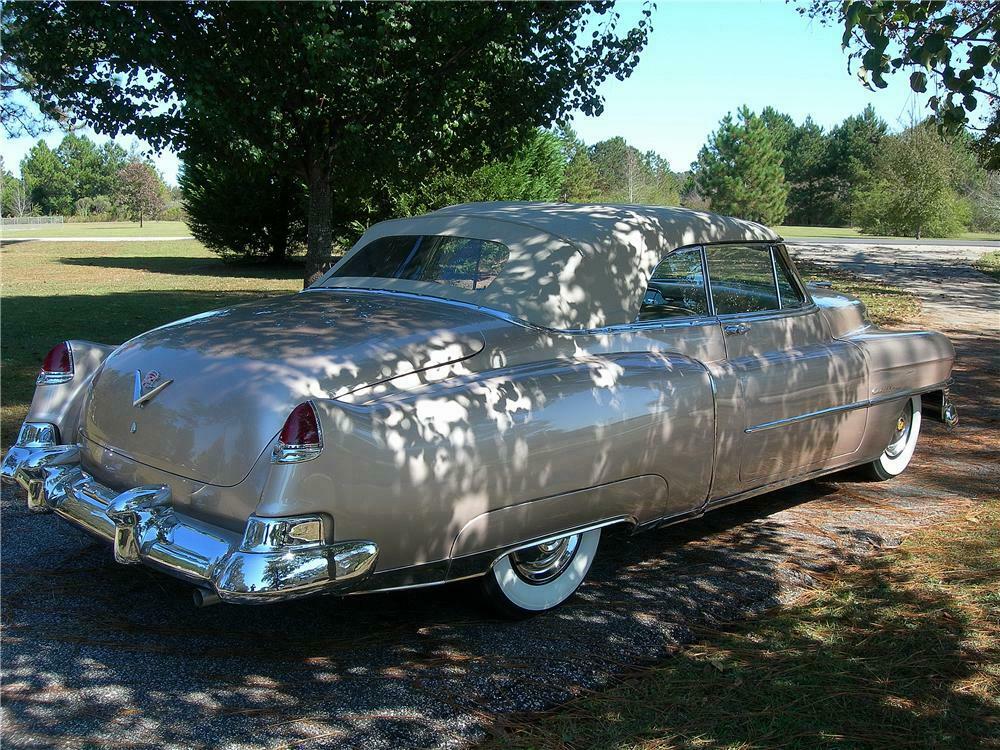 1950 CADILLAC SERIES 62 CONVERTIBLE - Rear 3/4 - 162438