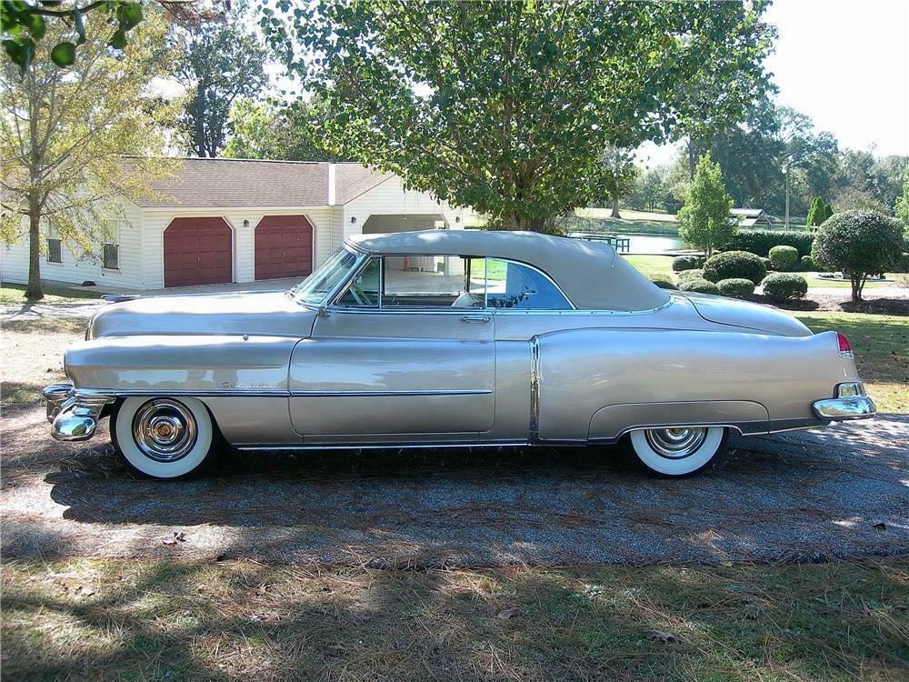 1950 CADILLAC SERIES 62 CONVERTIBLE - Side Profile - 162438