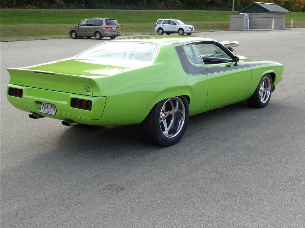 1973 PLYMOUTH ROAD RUNNER CUSTOM 2 DOOR HARDTOP - Rear 3/4 - 162451