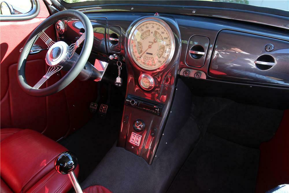 1939 LINCOLN ZEPHYR CUSTOM 2 DOOR COUPE - Interior - 162607