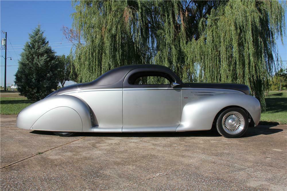 1939 LINCOLN ZEPHYR CUSTOM 2 DOOR COUPE - Side Profile - 162607