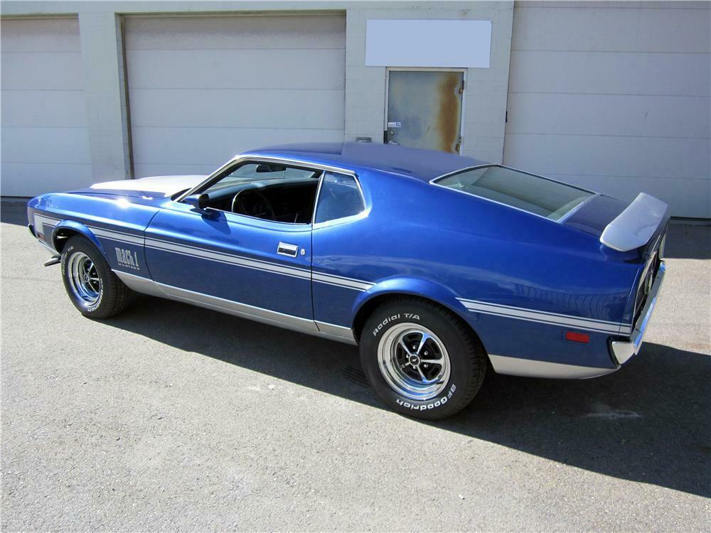 1971 FORD MUSTANG MACH 1 FASTBACK - Rear 3/4 - 162662