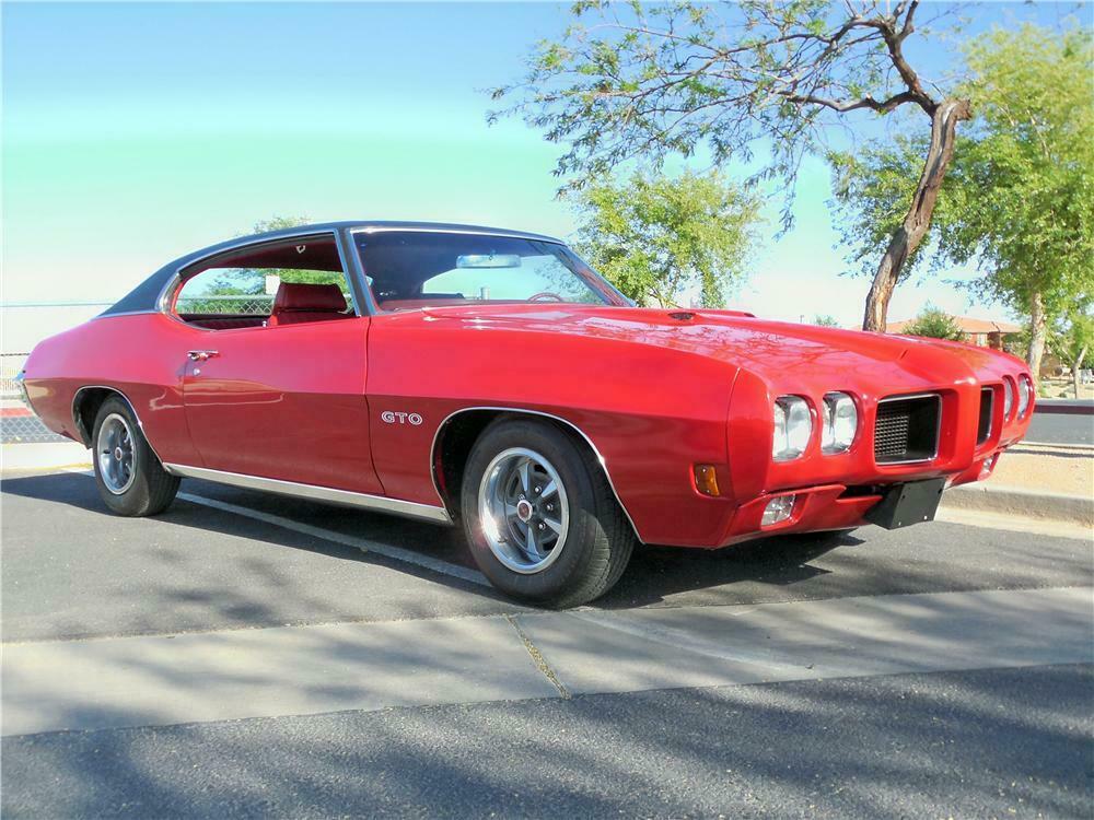 1970 PONTIAC GTO 2 DOOR COUPE - Front 3/4 - 162737