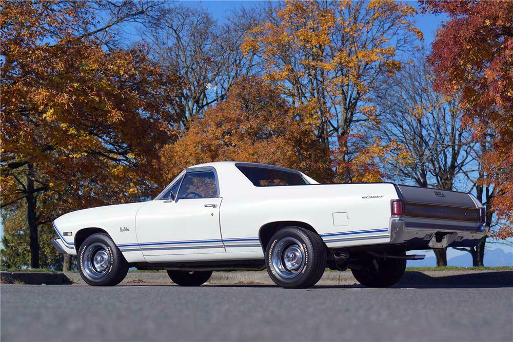 1968 CHEVROLET EL CAMINO PICKUP - Rear 3/4 - 162972