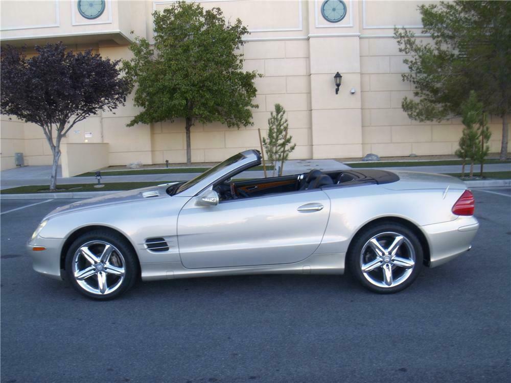 2003 MERCEDES-BENZ SL500 ROADSTER - Side Profile - 163077