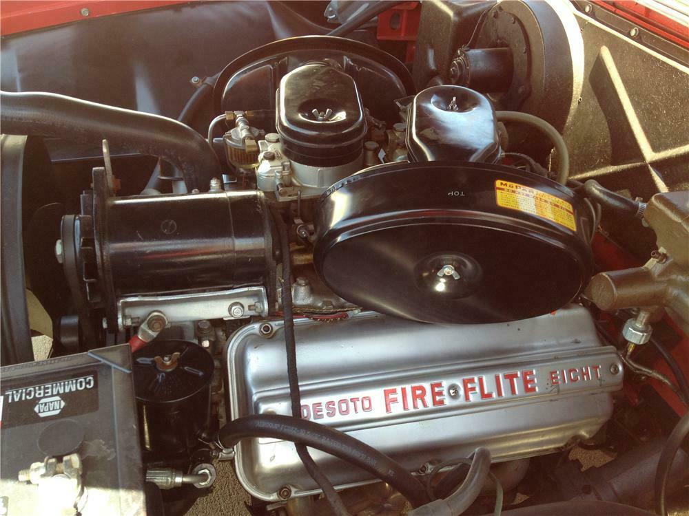 1955 DESOTO FIREFLITE SPORTSMAN 2 DOOR HARDTOP - Engine - 163395