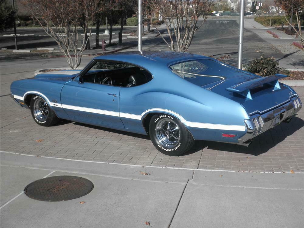 1970 OLDSMOBILE 442 2 DOOR HARDTOP - Rear 3/4 - 163408