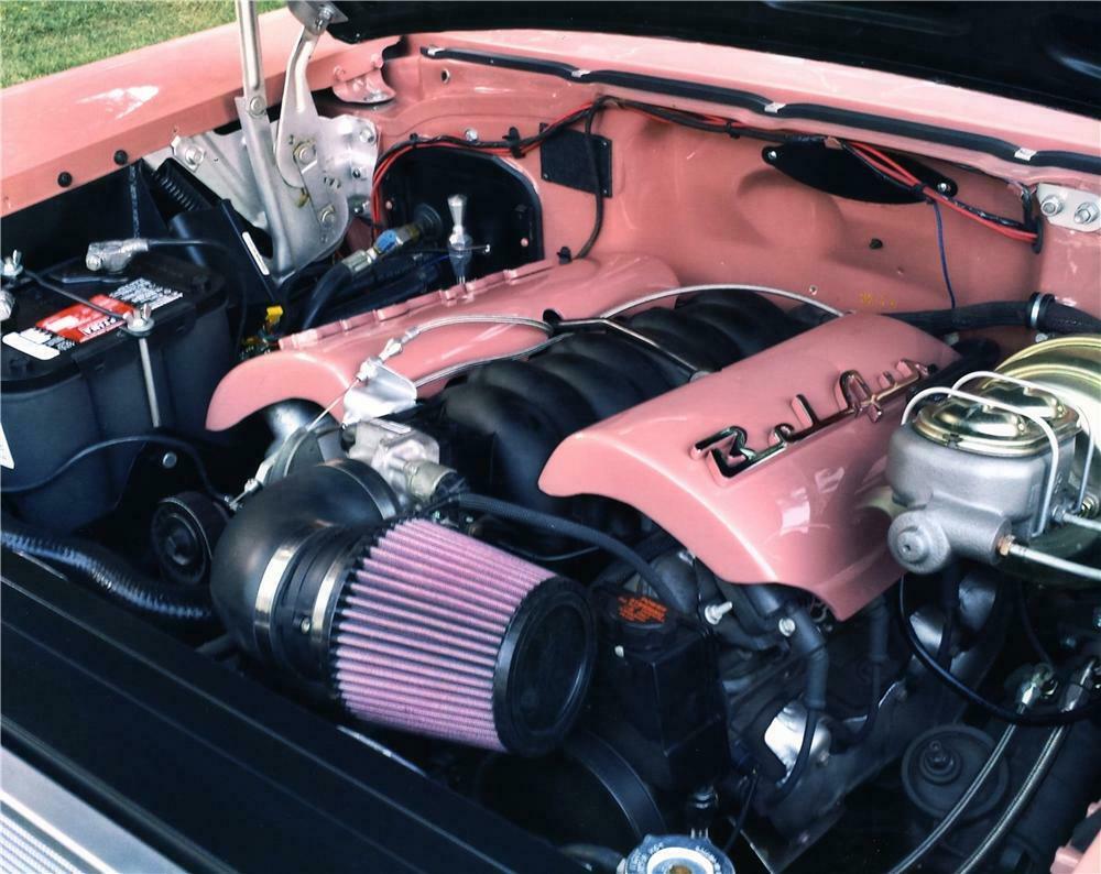 1957 CHEVROLET BEL AIR CUSTOM CONVERTIBLE - Engine - 170013