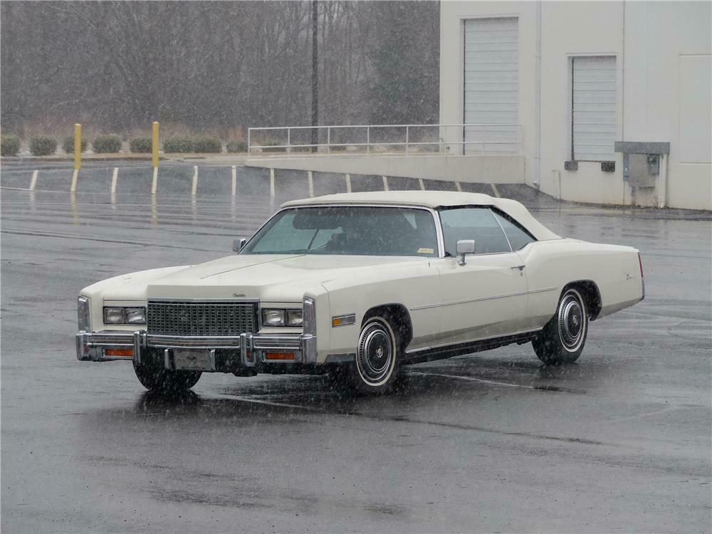 1976 CADILLAC ELDORADO CONVERTIBLE - Front 3/4 - 170049