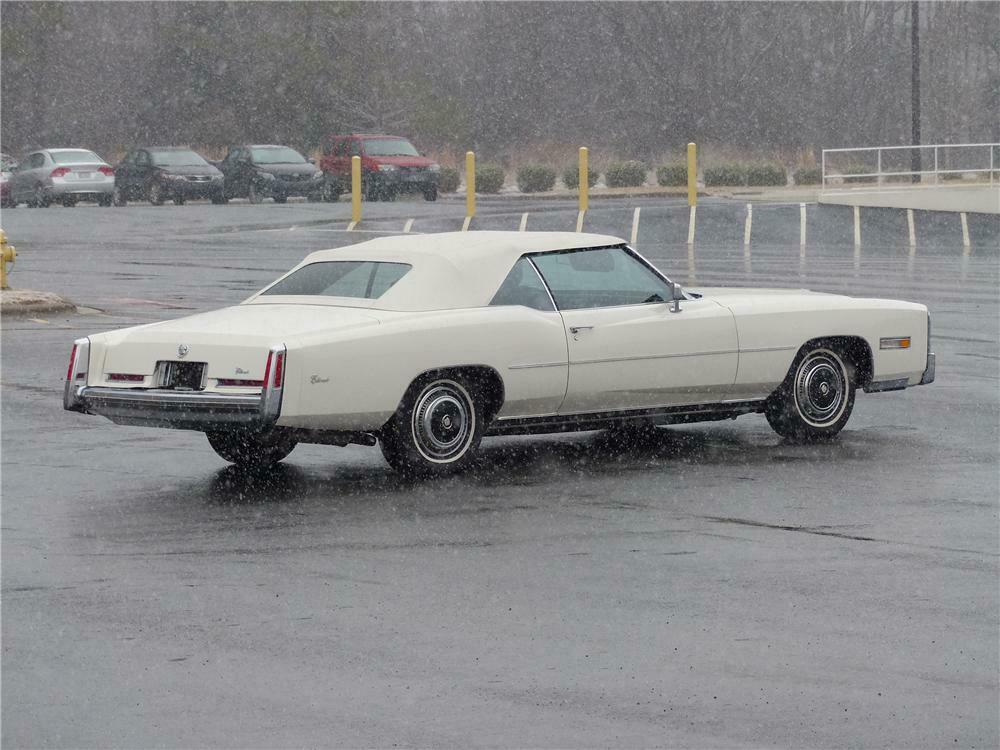 1976 CADILLAC ELDORADO CONVERTIBLE - Rear 3/4 - 170049