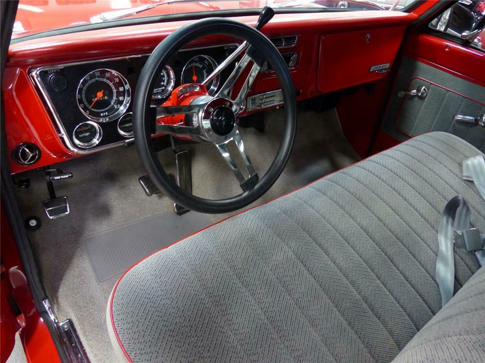 1969 CHEVROLET C-10 CUSTOM PICKUP - Interior - 170057