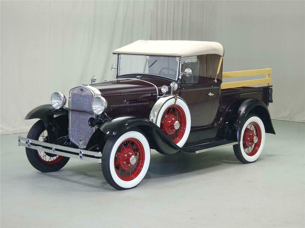 1930 FORD MODEL A PICKUP - Front 3/4 - 170107