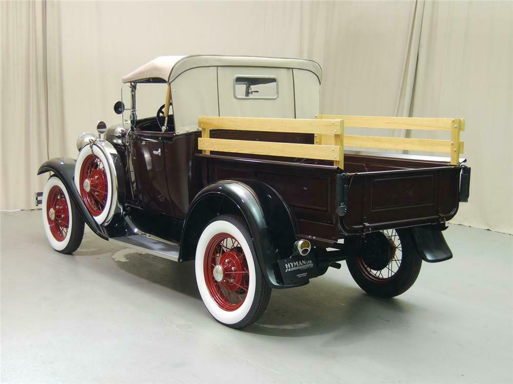 1930 FORD MODEL A PICKUP - Rear 3/4 - 170107