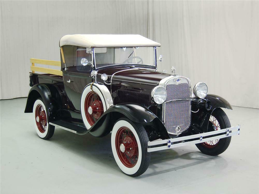 1930 FORD MODEL A PICKUP - Side Profile - 170107